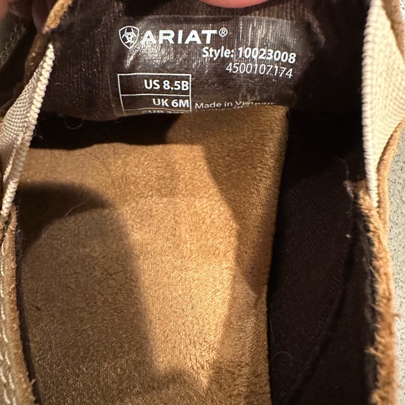 Women's Ariat The Cruiser Bomber Leather Suede Loafers - Picture 9 of 9